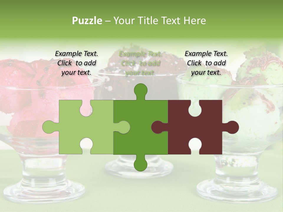 Refreshing Background Leaf PowerPoint Template