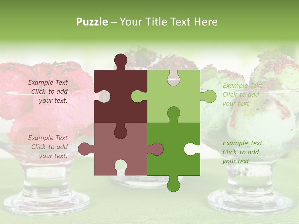 Refreshing Background Leaf PowerPoint Template