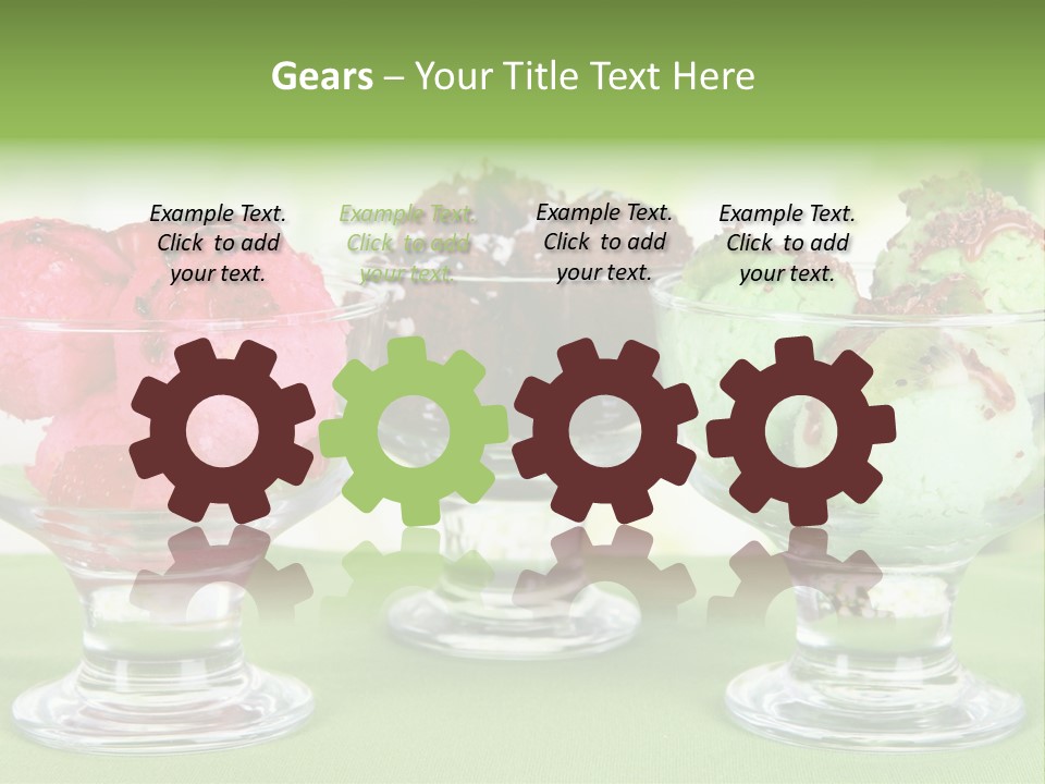 Refreshing Background Leaf PowerPoint Template