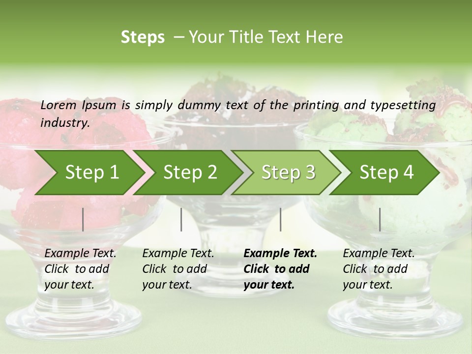 Refreshing Background Leaf PowerPoint Template