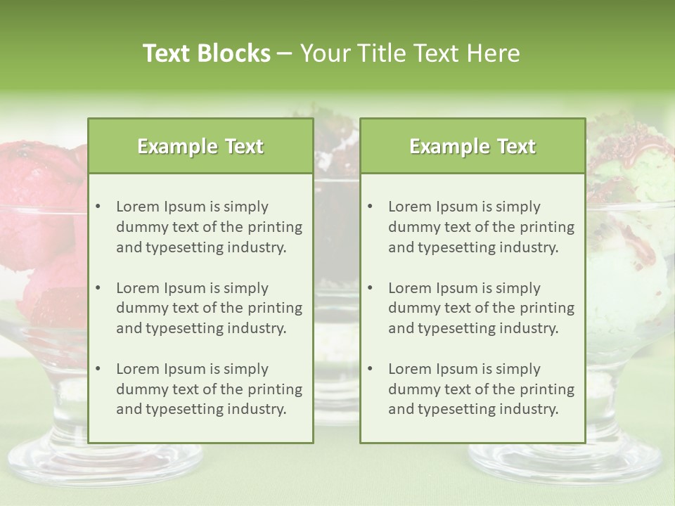 Refreshing Background Leaf PowerPoint Template