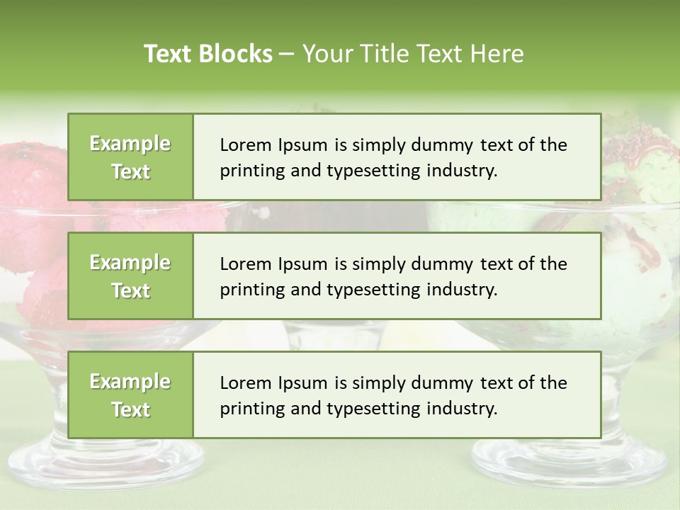 Refreshing Background Leaf PowerPoint Template
