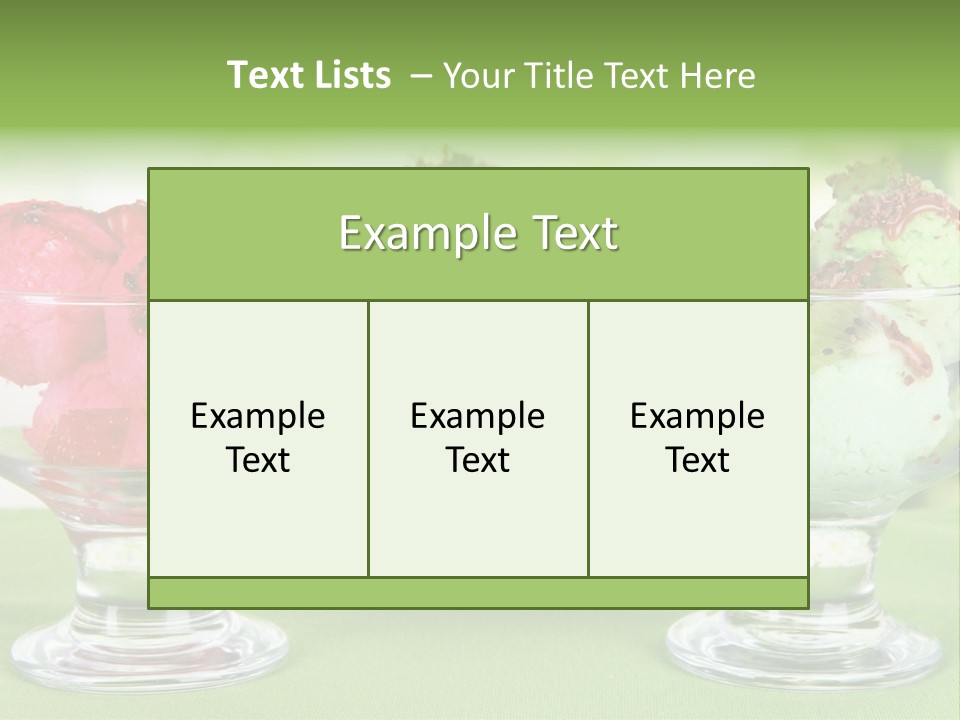 Refreshing Background Leaf PowerPoint Template
