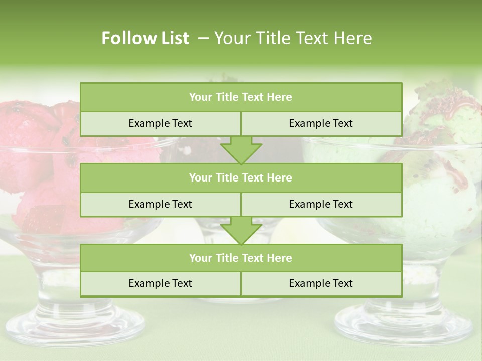 Refreshing Background Leaf PowerPoint Template