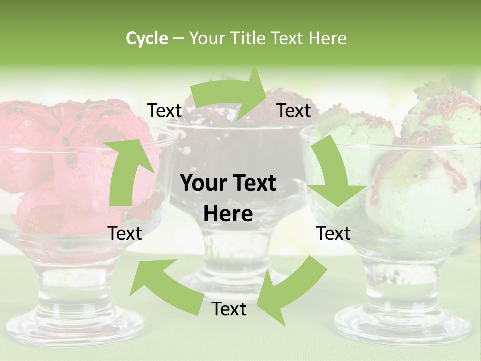 Refreshing Background Leaf PowerPoint Template