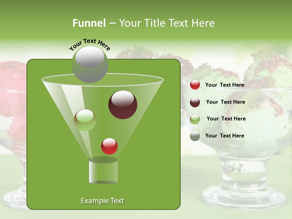 Refreshing Background Leaf PowerPoint Template