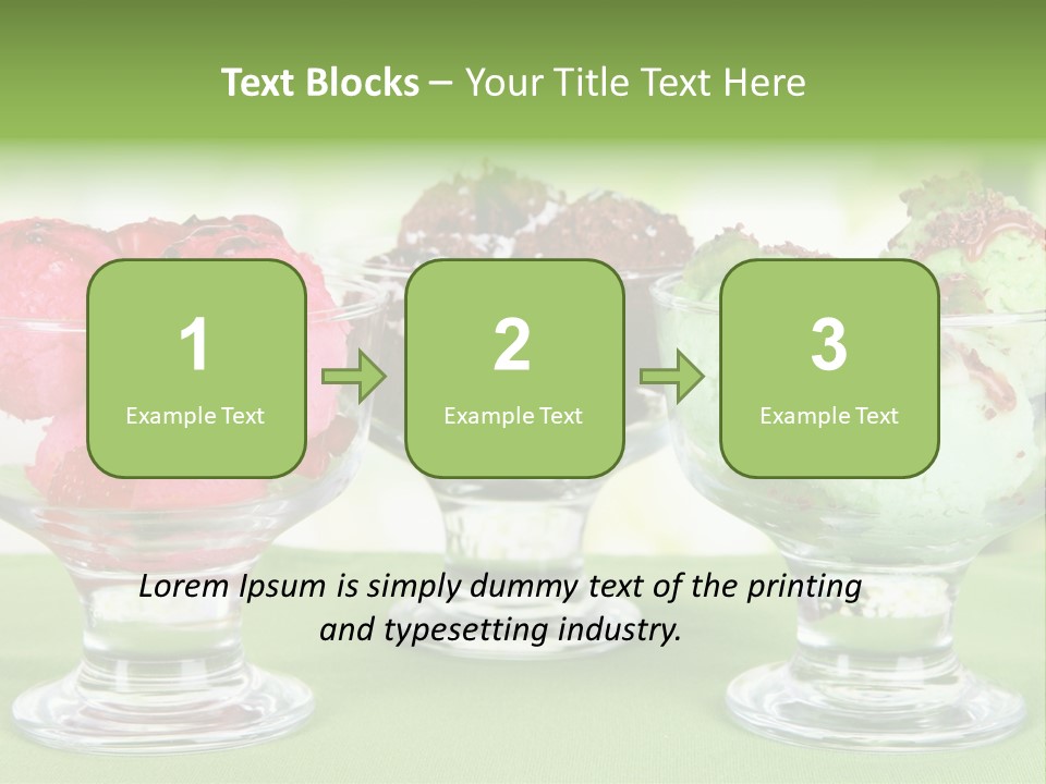 Refreshing Background Leaf PowerPoint Template