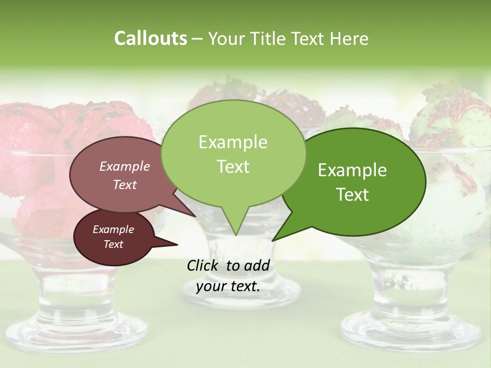 Refreshing Background Leaf PowerPoint Template