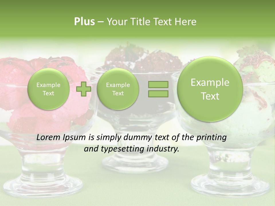 Refreshing Background Leaf PowerPoint Template