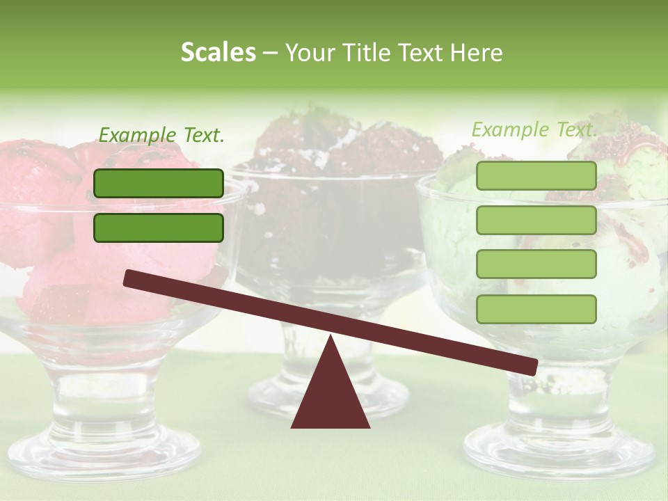 Refreshing Background Leaf PowerPoint Template