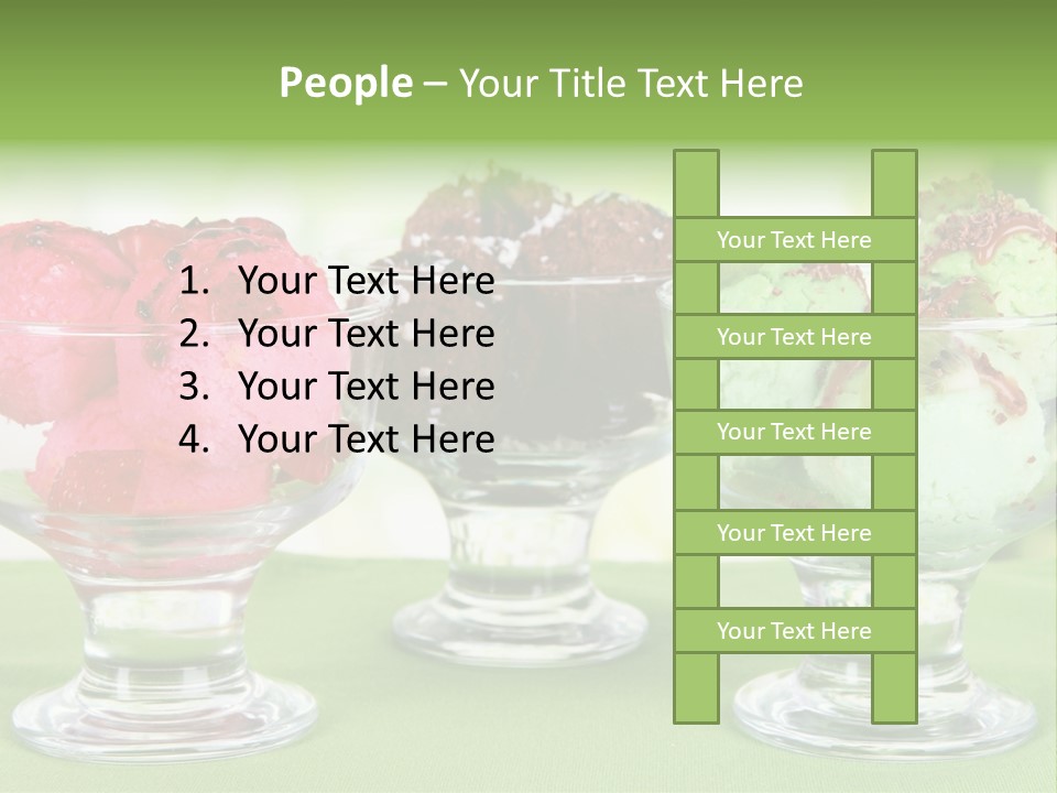 Refreshing Background Leaf PowerPoint Template