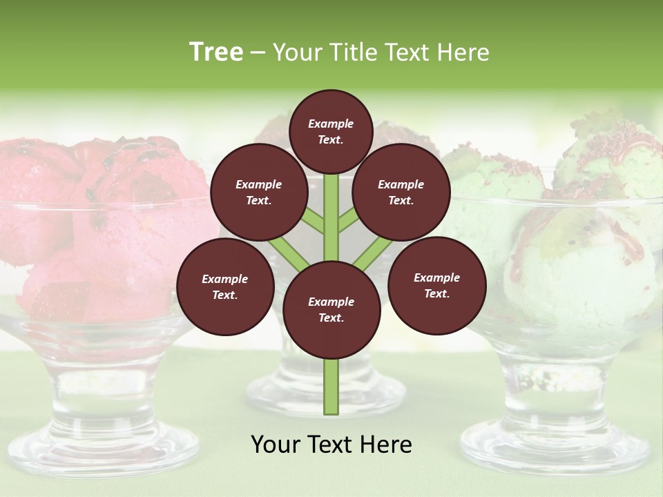 Refreshing Background Leaf PowerPoint Template