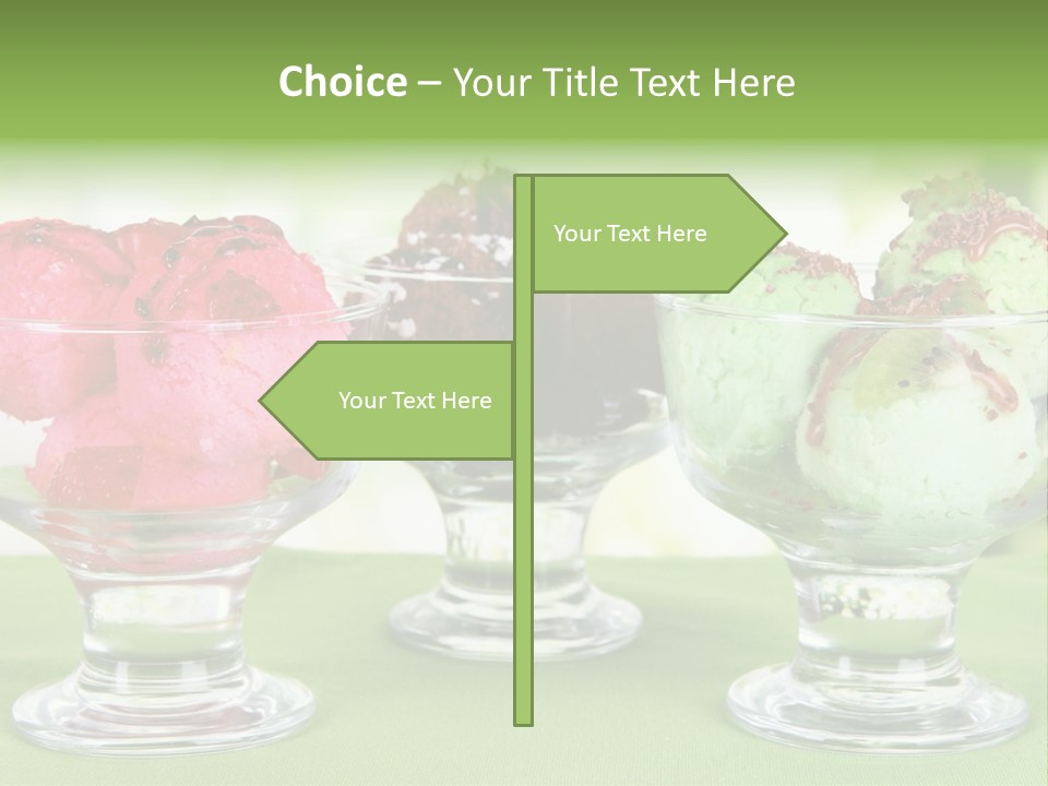 Refreshing Background Leaf PowerPoint Template