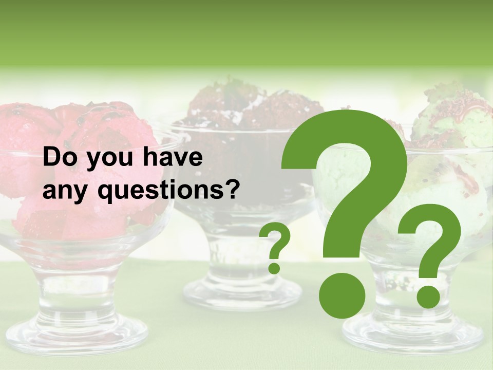 Refreshing Background Leaf PowerPoint Template