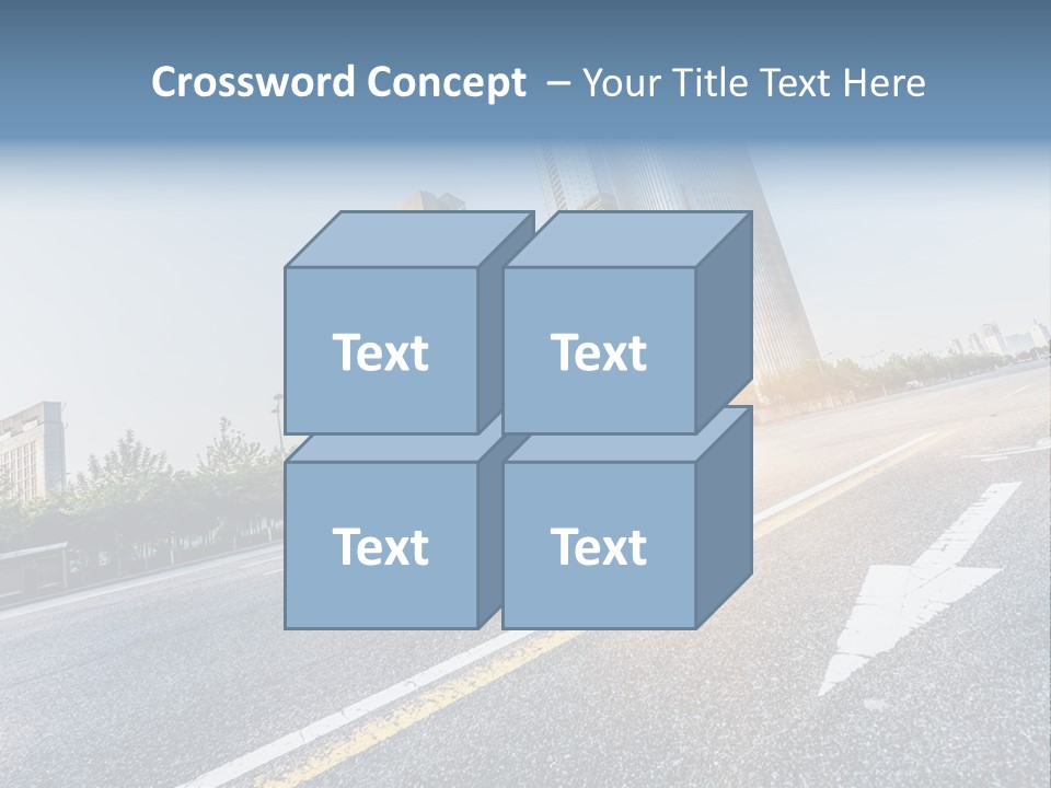 Motion Office Shanghai PowerPoint Template
