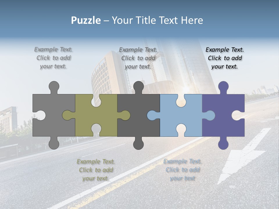 Motion Office Shanghai PowerPoint Template
