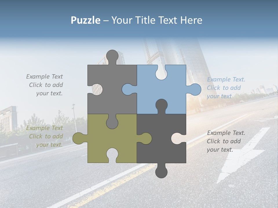 Motion Office Shanghai PowerPoint Template