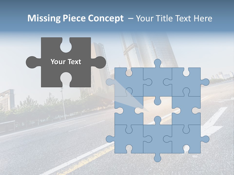 Motion Office Shanghai PowerPoint Template