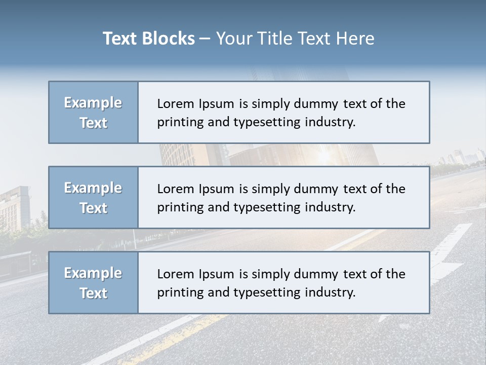 Motion Office Shanghai PowerPoint Template