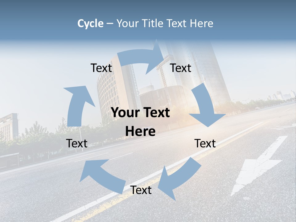 Motion Office Shanghai PowerPoint Template