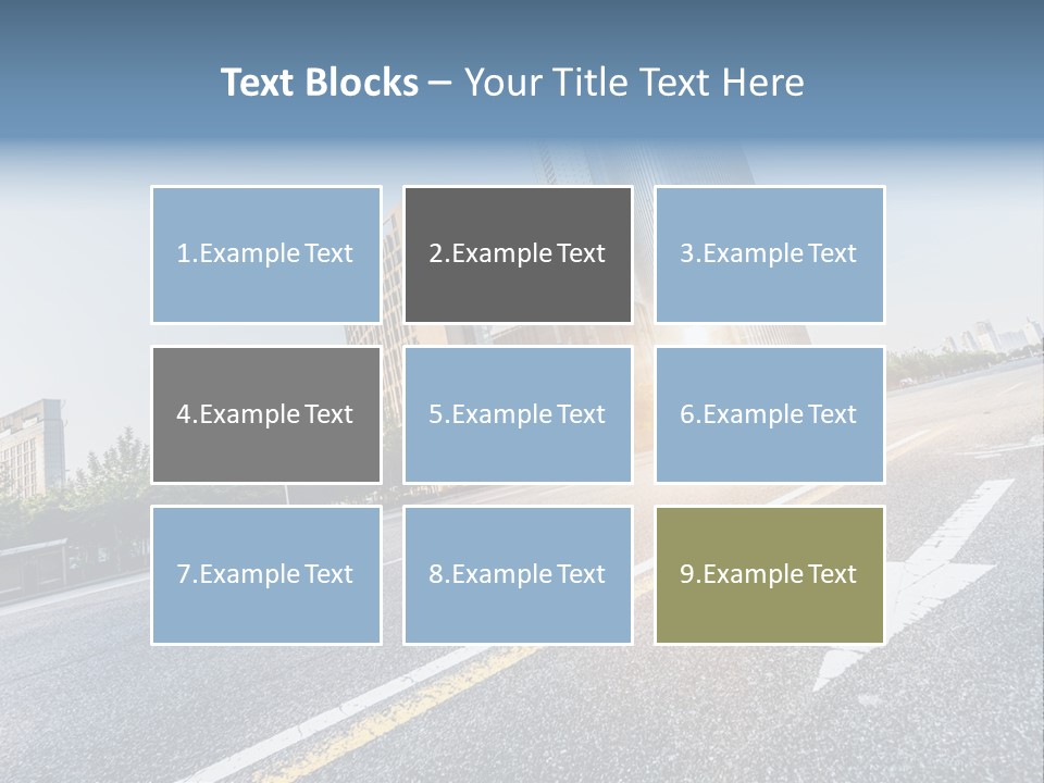Motion Office Shanghai PowerPoint Template