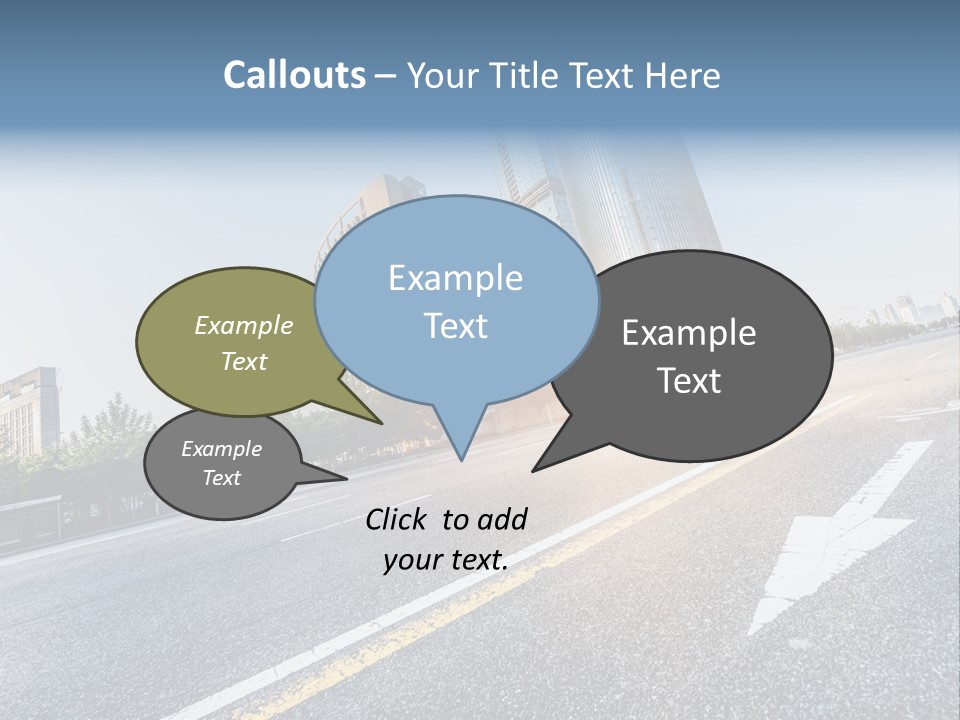 Motion Office Shanghai PowerPoint Template