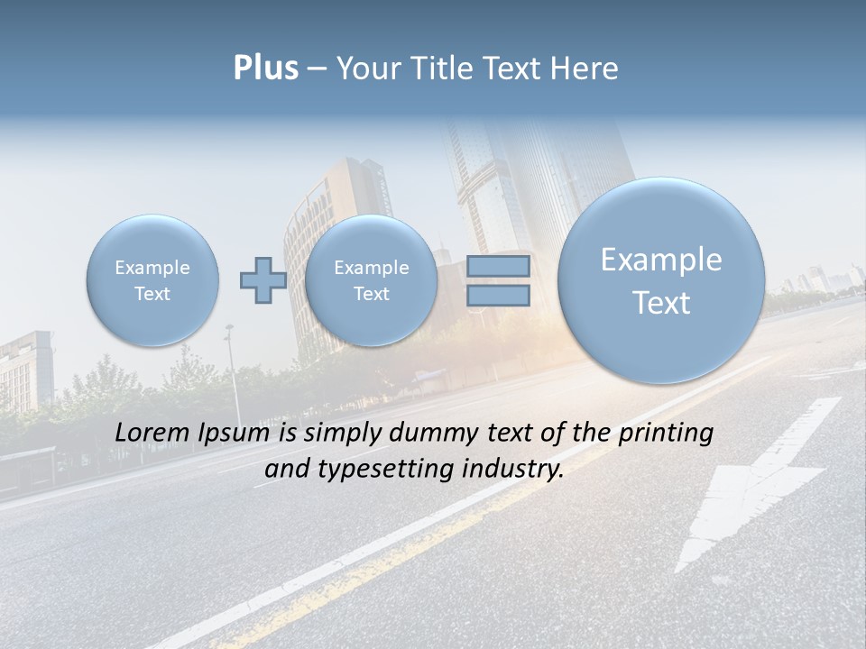 Motion Office Shanghai PowerPoint Template