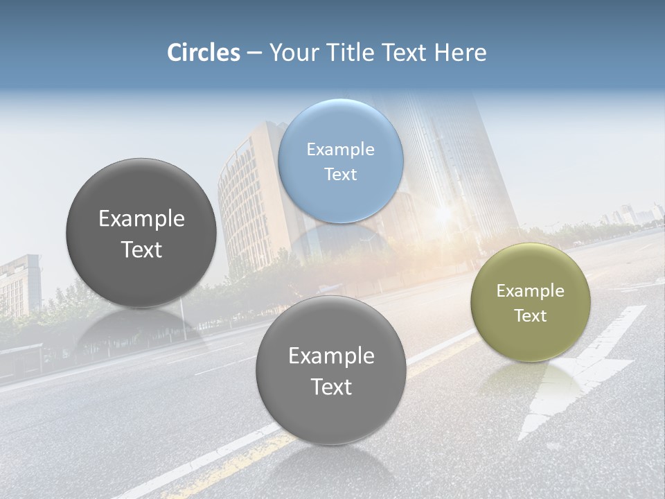 Motion Office Shanghai PowerPoint Template