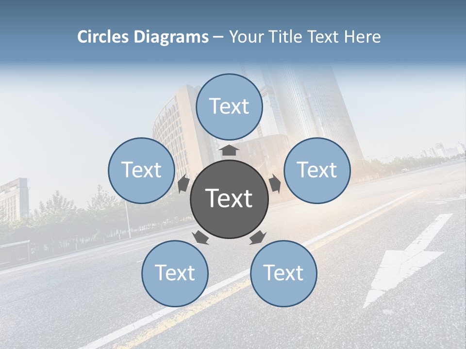 Motion Office Shanghai PowerPoint Template