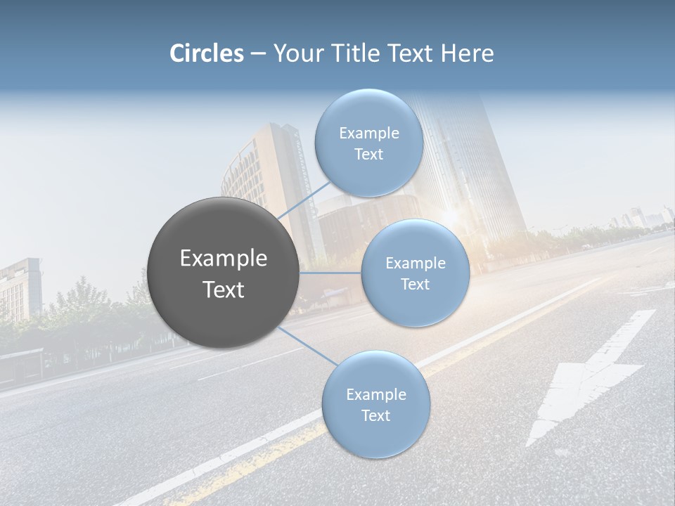 Motion Office Shanghai PowerPoint Template