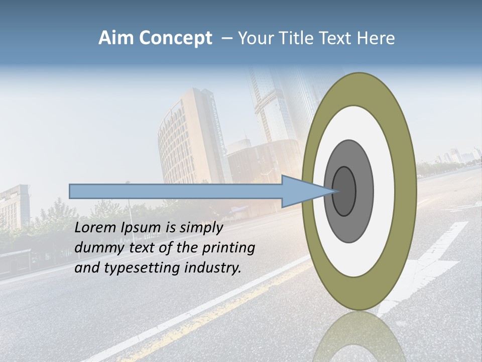 Motion Office Shanghai PowerPoint Template