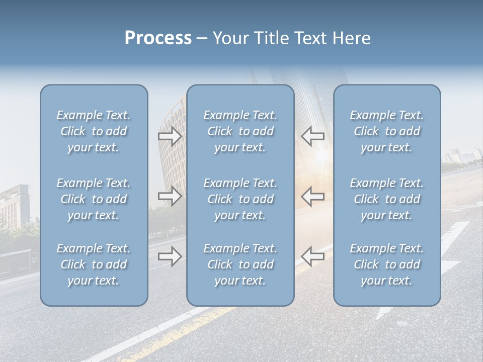 Motion Office Shanghai PowerPoint Template