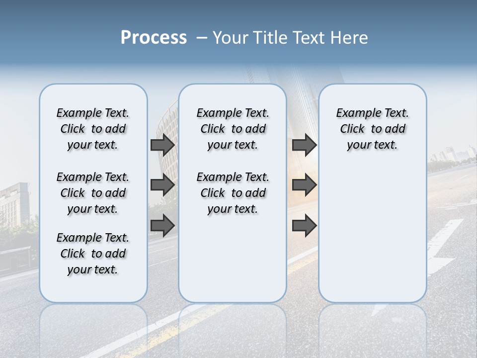 Motion Office Shanghai PowerPoint Template
