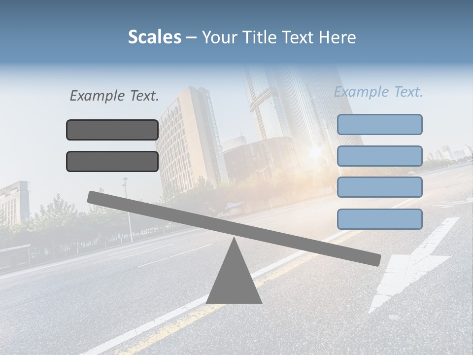 Motion Office Shanghai PowerPoint Template