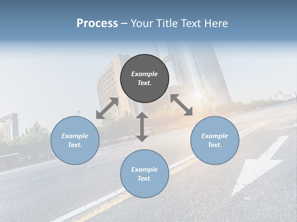 Motion Office Shanghai PowerPoint Template
