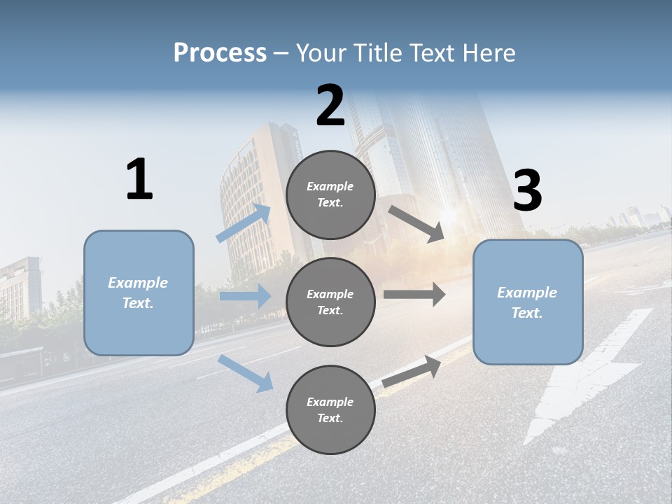 Motion Office Shanghai PowerPoint Template