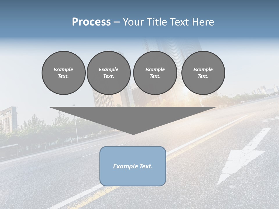 Motion Office Shanghai PowerPoint Template