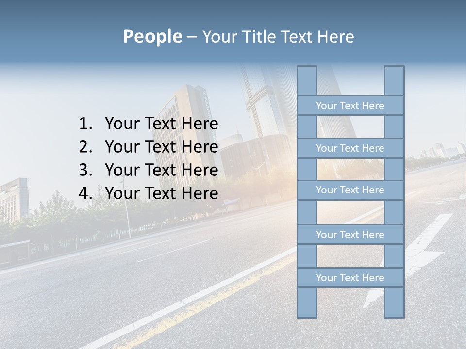 Motion Office Shanghai PowerPoint Template