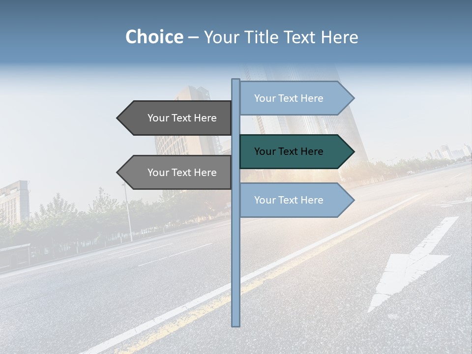 Motion Office Shanghai PowerPoint Template