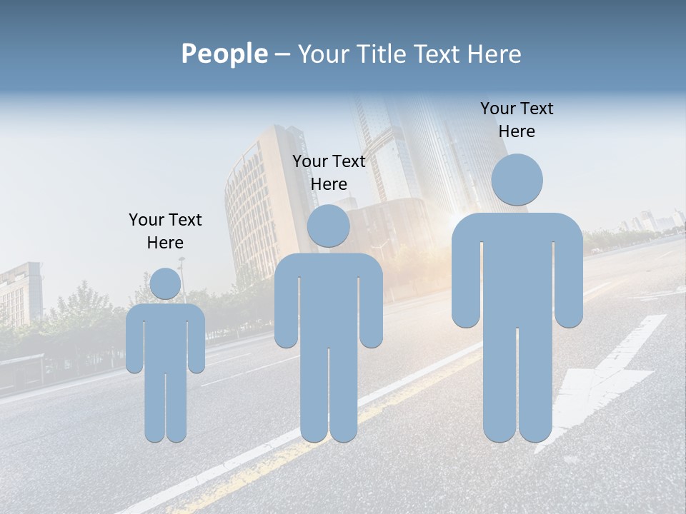 Motion Office Shanghai PowerPoint Template