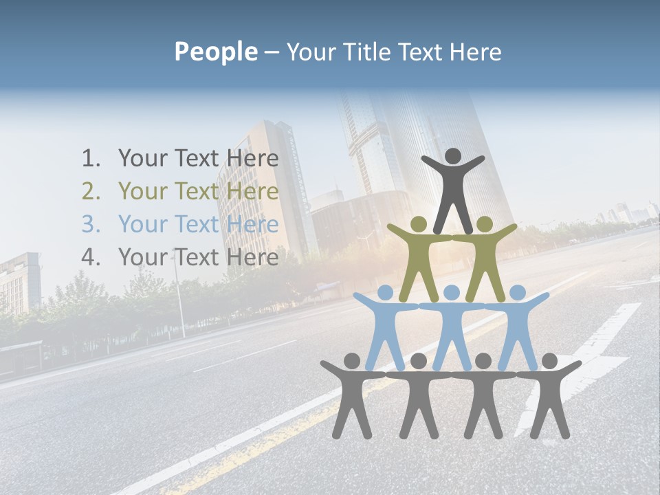 Motion Office Shanghai PowerPoint Template