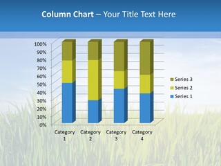 Cloudscape Pasture Plain PowerPoint Template