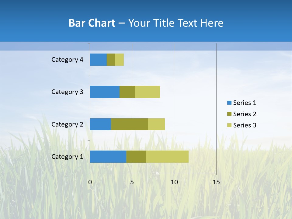 Cloudscape Pasture Plain PowerPoint Template