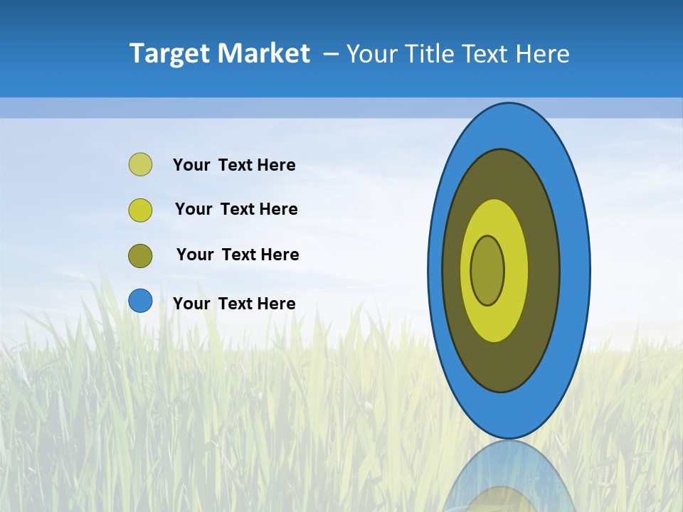 Cloudscape Pasture Plain PowerPoint Template
