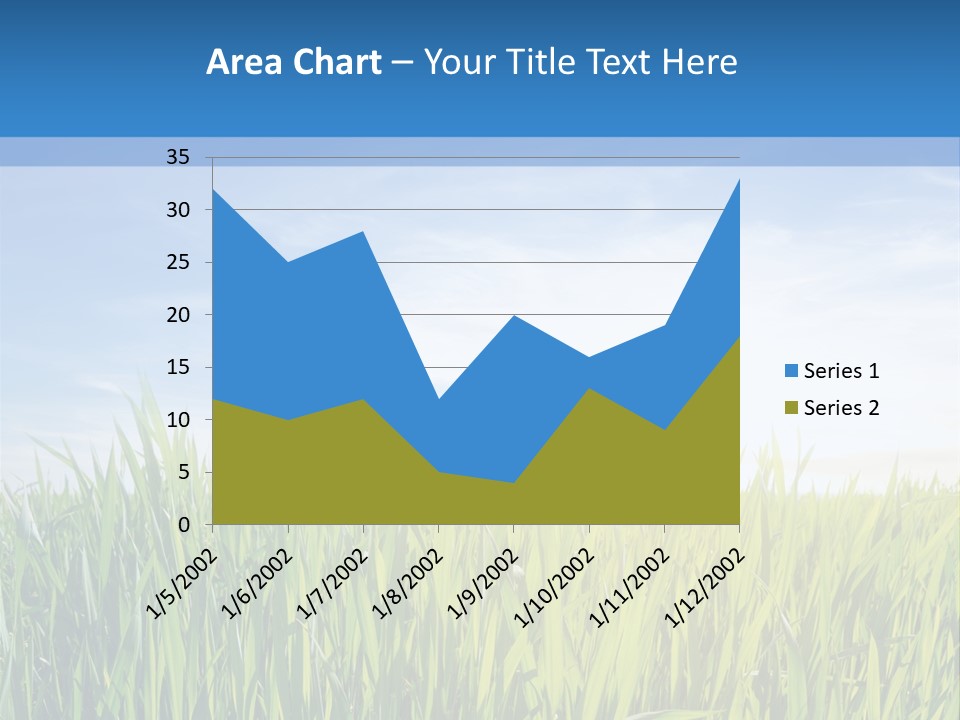 Cloudscape Pasture Plain PowerPoint Template