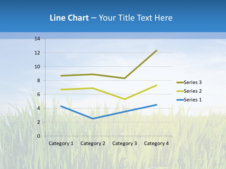 Cloudscape Pasture Plain PowerPoint Template