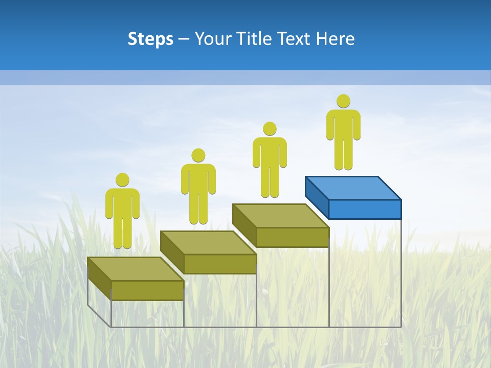 Cloudscape Pasture Plain PowerPoint Template
