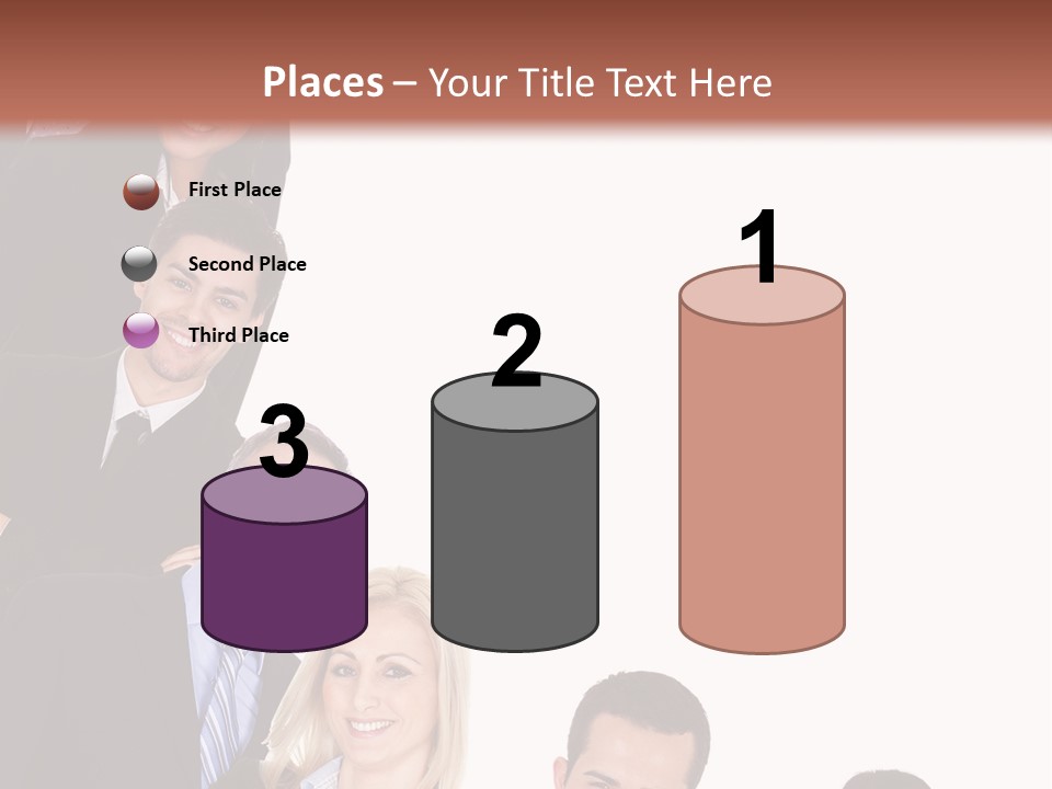 Group Leader Large PowerPoint Template