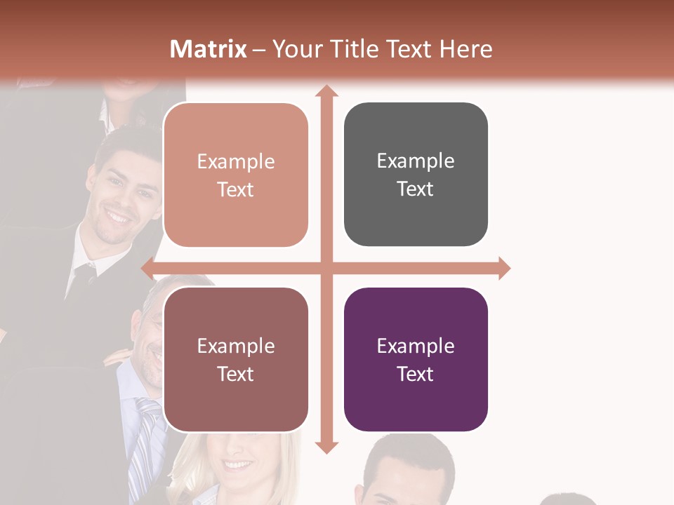 Group Leader Large PowerPoint Template