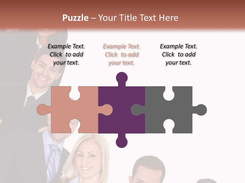 Group Leader Large PowerPoint Template